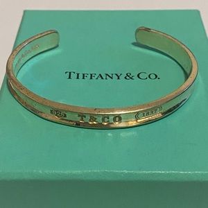 Authentic Tiffany & Co 1837 silver cuff